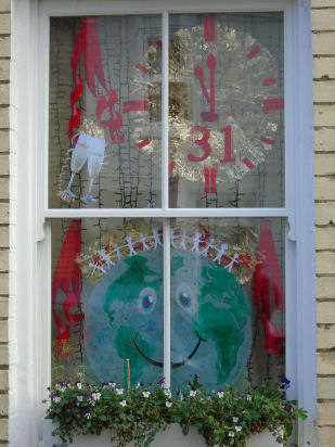 2022 Gwydir St festive window